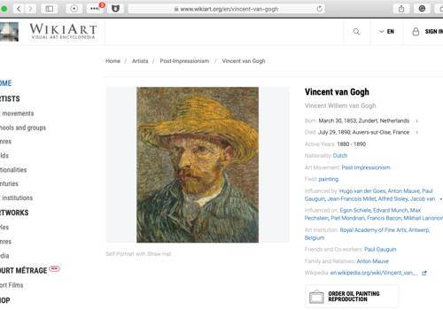 A new impulse for the Visual Arts Encyclopedia