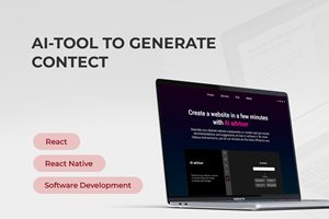  Website creation and content generation with AI tools