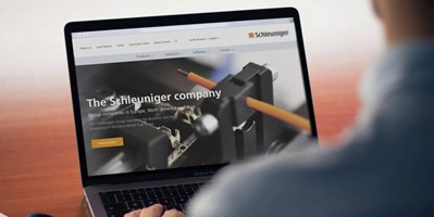 Multilingual website for a global technology group