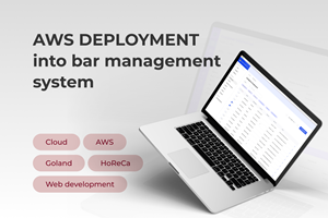 AWS deployment into bar management system